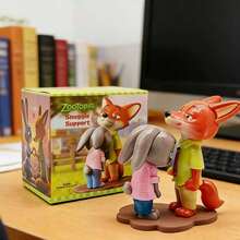 [MINISO] Búp bê nhồi bông Nick và Judy trong phim Zootopia, đồ trang trí bàn làm việc hoạt hình dễ thương, mô hình anime sưu tầm để trang trí nhà cửa, trang trí bảng điều khiển xe hơi, món quà hoàn hảo cho người hâm mộ. - Nhiều màu - Xem 4