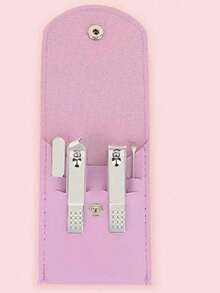 4/7件套美甲套装 旅行美甲套装 指甲护理套装 耳垢清除工具 男士美甲工具套装 女士修脚套装 专业指甲钳套装 指甲钳套装 女士 - 彩色 - 查看 11