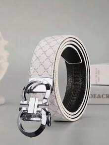Thắt lưng da cao cấp dành cho nam, khóa tự động bằng hợp kim, thắt lưng quần thời trang. - Nhiều màu - Xem 12