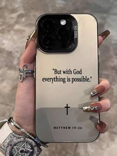 Nueva funda de teléfono pintada con versículos bíblicos de colores vibrantes, compatible con iPhone 14, 14 Pro, 14 Pro Max, 13, 13 Pro, 13 Pro Max, 11 con dibujos animados, 11 Pro Max, 12 pintado, 12 Pro, 12 Pro Max, a prueba de golpes XR, 7/8, aplicable a 15, 15 Pro, 15 Pro Max, 16, 16 Pro, 16 Pro Max, funda de teléfono premium