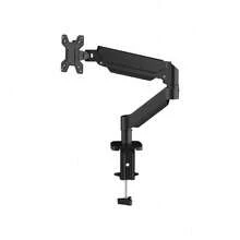 Luminpool Single Monitor Arm Desk Mount For 17" To 32" Screen, Maximum Load Capacity 10KG Full Motion Articulating, Clamp And Grommet Base - View 1