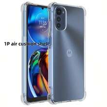Ốp lưng đệm khí trong suốt 1P, phù hợp với các dòng điện thoại như Moto G86/ Edge 60 Fusion/ Edge 60/G55/G53/ 10/Pixel 10 Pro/Pixel 9/Pixel 8 Pro, v.v. Có khả năng chống sốc và chống rơi, với các tính năng như ốp lưng, vỏ điện thoại, ốp bảo vệ điện thoại. - Trong sáng - Xem 1