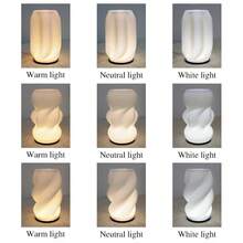 USB Powered Fashionable Creative Vase Lamp, 3 Styles Available, Can Hold Fresh Flowers/Plants, Dimmable, 3-Color Adjustable, Soft Layered Lampshade, Suitable For Home, Bedroom, Living Room, Cafe, Etc. - Fashion - View 7