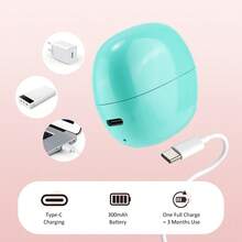 Hailicare 2-In-1 Electric Nail Clipper For Baby & Adult With Storage LED Long Battery Festival Gift - View 7