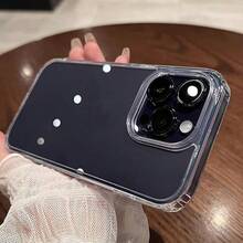 Funda Transparente de Acrílico Simple para iPhone 16 17 15 14 13 12 11 Pro Max XS XR, Resistente a Impactos, Carcasa Rígida Trasera, aplicable a todos los modelos de iPhone 11 a 17. - Estilo 1 (1 pieza) - Ver 7