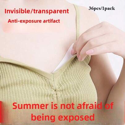 360pcs Double-Sided Fashion Tape, Transparent Double-Sided Adhesive Tape For Women, Invisible Nipple Covers, Strong Clothing Glue, Anti-Slip, Fixation Stickers, Skin/Body Care Tools, Festival Essentials, Camping/Travel Necessities, Wedding/Christmas/Halloween Gifts