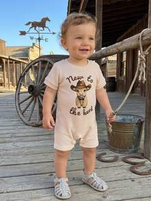 Baby Girls Rompers - Nude - Voir 6
