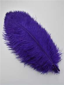 5pcs 12-14 Inch Colorful Artificial Ostrich Feathers, Handmade Crafts, Wedding Decor, Tabletop Centerpiece, Carnival Decoration - 5pcs 30.35cm Ostrich Feathers - View 24