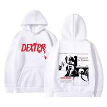 Sudadera de moda con estilo TV Play Morgan The Devil In Disguise, Sudadera con Capucha para Hombres y Mujeres, Ropa Casual Vintage de Estilo Urbano, Sudadera de Moda Masculina de Talla Grande (1) - Blanco 4 - Ver 10