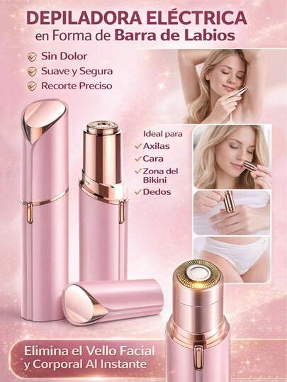 Depilador recargable, depilación facial, afeitadora de labios, recortador de cejas eléctrico, depilador indoloro para mujeres, mini afeitadora eléctrica para mujeres, afeitadora eléctrica para el rostro de las mujeres (labios, barbilla, brazos), mejor removedor de barba para mujeres Depilación, Depilación facial, Recortadora de pelo, Recortadora de pelo, Suministros de barbería, Corte de pelo