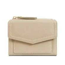 New Women's Tri-Fold Wallet Multi-Functional Foldable Short Card Holder/Money Clip. - Multicolor - View 9