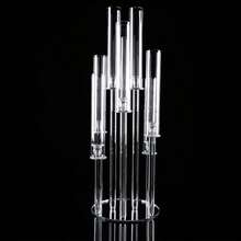 Bộ 6 chân nến tròn trong suốt, được làm từ chất liệu acrylic cao cấp với vẻ ngoài sang trọng và thanh lịch, gồm đế tròn trong suốt và 6 chân nến có chiều cao khác nhau, thích hợp cho đám cưới, tiệc tùng, trang trí bàn và tạo không khí lãng mạn. - Một cỡ - Xem 7