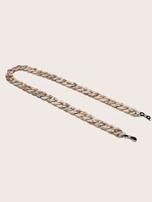 1pc Acrylic Eyeglasses Chain, Elegant & Fashionable, Anti-Slip Glasses Chain For Women - Multicolor - View 4