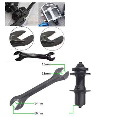 Bicycle Crank Arm Spanner, Portable Open-End Wrench, Bicycle Repair Tool Accessory, Pedal Wrench Tool, 13/14/15/16mm
