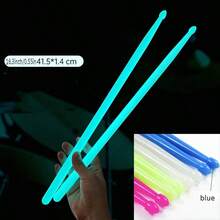 1 Pair Bright Green Glow Drumsticks - Fluorescent 5A Drum Sticks, Suitable For Stage Performance, Professional Drummers And Beginners - An Ideal Choice For Drum Enthusiasts And Music Lovers - Multicolor - View 9