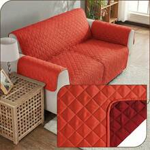 SERAPHINEX Couch Cover - Bright Red + Burgundy - View 10