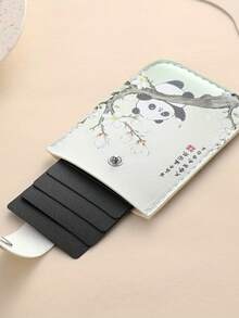 1 chiếc ví đựng thẻ rút gọn, bảo vệ thẻ ID, thẻ ngân hàng, nhiều ngăn, mới, siêu mỏng, nhỏ gọn. - Nhiều màu - Xem 4