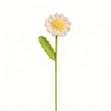 1pc/3pcs/5pcs Artificial Crochet Sunflower, Rose, Tulip, Lily Flower, Fake Flowers, Lifelike Flowers, Desktop Decor, Wall Decor, Suitable For Birthday Gift, Anniversary Gift, Mother's Day Gift, Christmas Gift, Event & Home Decor, Valentine's Day Gift - Multicolor - View 14