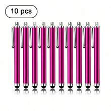 10pcs Aluminum Alloy Touch Screen Stylus Pen - Multicolor - View 26