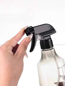 1 pieza Botella de rociado de jardín de alta presión, material de plástico, adecuada para riego y desinfección, herramienta esencial para el cuidado del césped - Negro-1 ud. - Ver 5