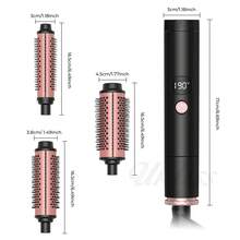 UKLISS HAIR It 捲髮熱梳 32mm 捲髮梳，豐盈髮根捲髮與鬆散捲髮，離子直髮梳，全新升級複合刷毛，負離子功能，9 段溫度調節，護髮不傷髮，適用於美髮沙龍、居家與旅行，快速加熱熱梳，畢業、生日、節日、夏季、秋季、Y2K、時尚、女性、彩妝、化妝品、派對、海灘、旅行 - 查看 10