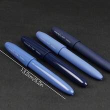 Pluma estilográfica ergonómica con forma triangular (tinta no incluida) color aleatorio 1 pieza - Pluma estilográfica con cuerpo de color sólido - Ver 5