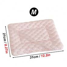 1 tấm lót võng chống trượt bằng lụa lạnh, thảm mát cho thú cưng nhỏ như chuột đồng, nhím, thỏ - Nhiều màu - Xem 26