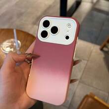 New Gradient Pink Phone Case Suitable For IPhone 17 Pro Max/16 Pro Max/15 Pro Max/14 Pro Max/17 Pro/17/16 Pro/16/15 Pro/15/14/13, Full Coverage Anti-Drop - Pink Gradient - View 8