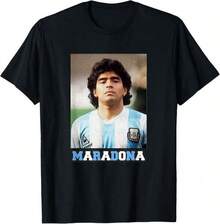 2026 World Cup Graphic Tees, Men's & Women's Argentina FootballJersey Number 10 - Retro Soccer Shirt WithArgentina Flag Design, Soccer Jersey, Teen Summer Clothes, Shirts For Adults & Kids, Family Matching Outfit, Comfort Fit CrewNeck T-Shirt For Training, Fan Apparel & Casual Wear (Machine Washable) - UnisexFor All-Season Use, Adult And Children's Sizes - 黑色15 - 查看 8
