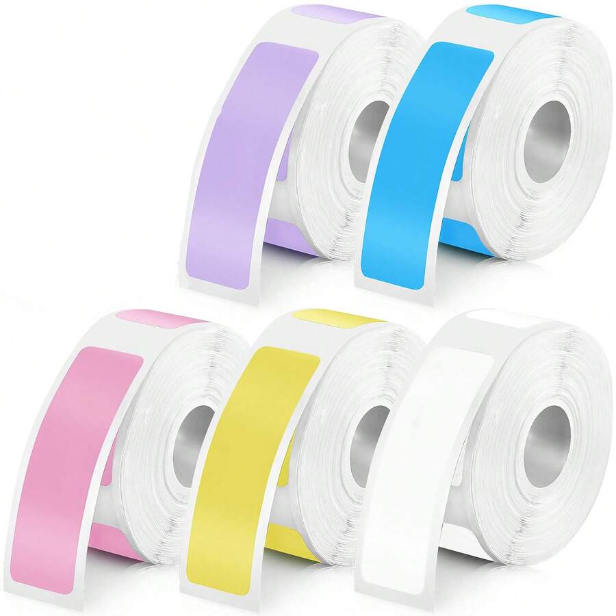Cuộn băng nhãn thay thế kích thước 12mm x 40mm (0.47" x 1.57"), băng nhãn văn phòng tiêu chuẩn thay thế cho các mẫu máy P15/D30, 160 nhãn mỗi cuộn, nhiều màu sắc để lựa chọn, rất phù hợp cho quà tặng và thiệp chúc mừng ngày lễ.