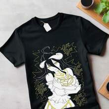 Albedo Overlord Tshirt, Anime Overlord Character, Demon Girl, Succubus, Ainz Ooal Gown, Momonga, Tomb Of Nazarick, Anime Streetwear Sweatshirt - 黑色 - 查看 8
