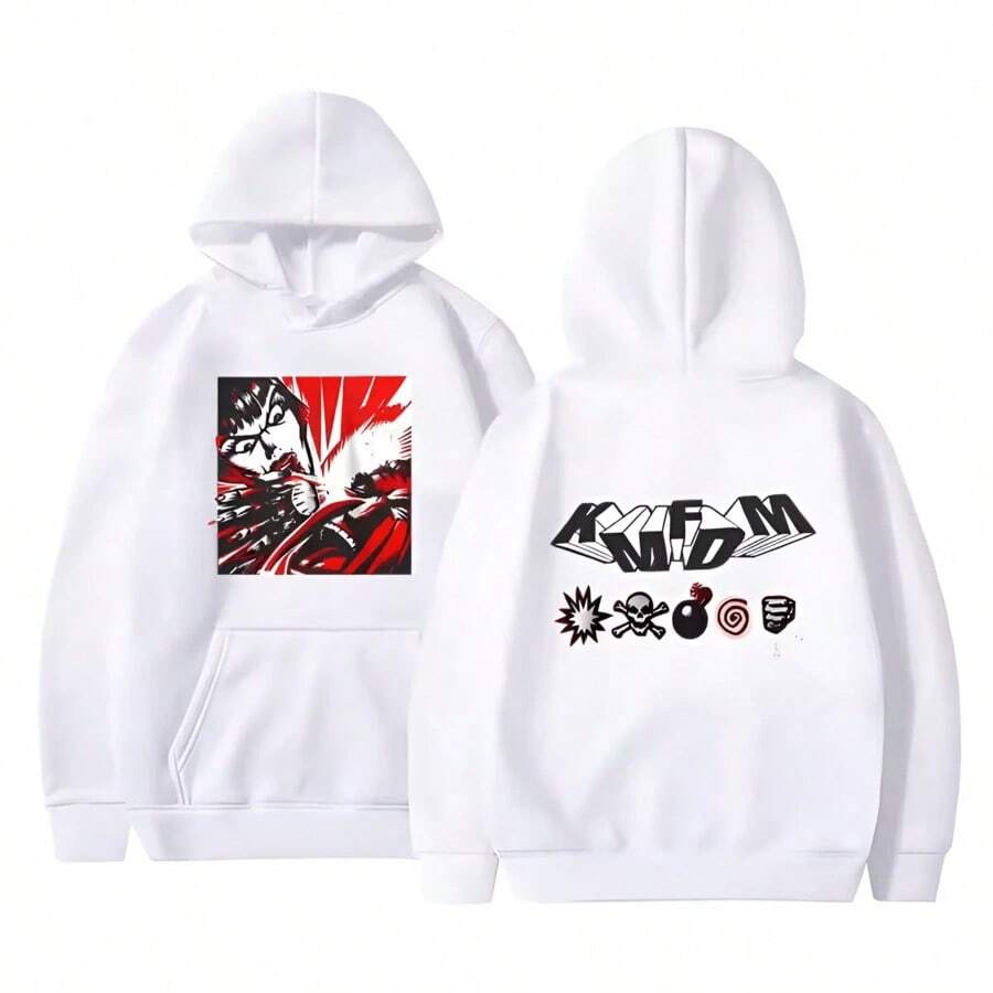 Sudadera de moda con estilo TV Play Morgan The Devil In Disguise, Sudadera con Capucha para Hombres y Mujeres, Ropa Casual Vintage de Estilo Urbano, Sudadera de Moda Masculina de Talla Grande (1) - Blanco 4 - Ver 1