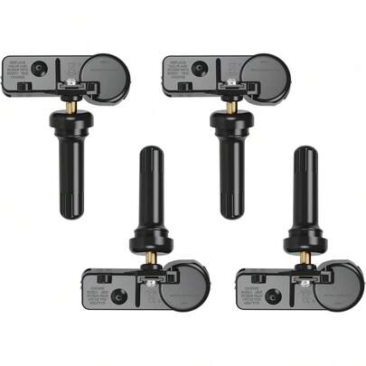 TPMS Sensor,315Mhz Tire Pressure Monitoring Sensor Compatible Hummber Saab Replace13598771 13598772 13586335 13581558 4 Pack