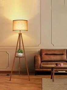 Cúpula de Lâmpada Redonda Removível de Tecido, Adequada para Luminária de Parede, Luminária Pendente, Luminária de Chão, Hotel, Casa, Quarto, Sala de Estar, Criado-Mudo, Escritório, Decoração de Iluminação - abajur - Visão 1