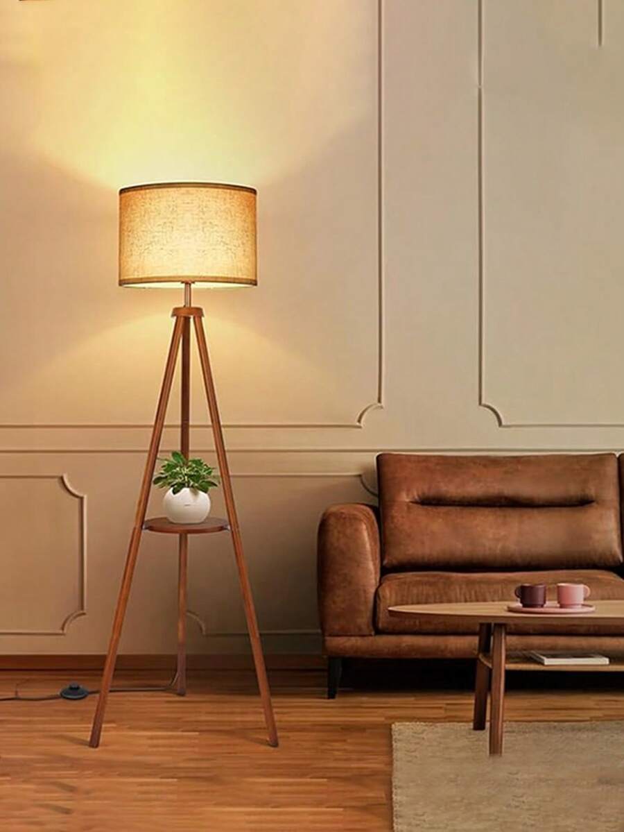 Cúpula de Lâmpada Redonda Removível de Tecido, Adequada para Luminária de Parede, Luminária Pendente, Luminária de Chão, Hotel, Casa, Quarto, Sala de Estar, Criado-Mudo, Escritório, Decoração de Iluminação - abajur - Visão 1