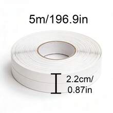 1 Roll High Viscosity Waterproof, Mildew-Proof, Oil-Proof Sealant Tape, Suitable For Kitchen, Bathroom, Toilet, Tile Gaps And Corners, Self-Adhesive Waterproof Sealant Tape For Kitchen, Bathroom, Bathtub, Wall Corners, Sink And Toilet - Multicolor - View 2