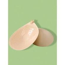 1pc New Strapless Round Cup Push-Up Invisible Self-Adhesive Bra, With Adjustable Shoulder Strap Suitable For Camisole And Backless Dress - Nhiều màu - Xem 4
