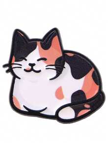Enamel Cat Shaped Badge, Cute Cartoon Brooch - Adorable Lapel Pin, Suitable For Backpack And Clothing Decoration - Multicolor - View 18