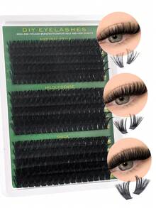 270 sợi mi giả D-Curl mềm mại, 60D+80D+100D, tự nối mi, siêu dày và tự nhiên, bền lâu, siêu nhẹ và mềm mại, có thể tái sử dụng, phù hợp cho người mới bắt đầu, sử dụng hàng ngày, dự tiệc, du lịch, Halloween, v.v. - Xem 10