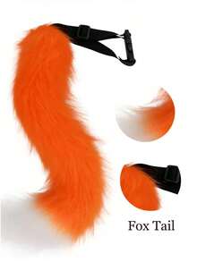 Băng đô và đuôi hình tai thú (kiểu cáo và thỏ), trang phục hóa trang đôi, trang phục dự tiệc, phụ kiện dễ thương, đạo cụ chụp ảnh, tai thú nhồi bông, bộ đôi, trang phục dự tiệc. - Nhiều màu - Xem 12