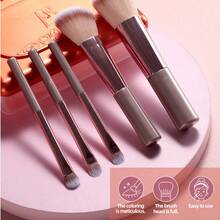 Bộ cọ trang điểm du lịch 10 món giá cả phải chăng BS-MALL kèm túi đựng cọ, bao gồm cọ nền, cọ má hồng và cọ phấn mắt. - Lạc đà - Xem 6