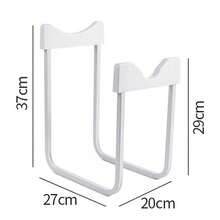 1套耐用金属饮水机支架，带水龙头支架，大号黑色可拆卸饮用水瓶架，适用于客厅、厨房和浴室等场所 - 水桶支架 - 查看 13