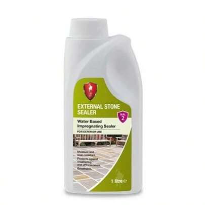 LTP EXTERNAL STONE SEALER MOISTURE REPELLENT & STAIN RESISTANT 1L TILE AND STONE