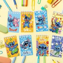 Bộ 10 cuốn sổ tay Stitch Planner, sổ nhật ký mini chất lượng cao, quà tặng sinh nhật, sổ phác thảo, sổ vẽ 16K, sổ phác thảo bìa cứng. - Bộ - Xem 6