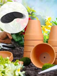 10/25 miếng lót đáy chậu hoa, miếng lót lưới đáy chậu, miếng lót lưới khay hoa tròn, miếng lót lưới đáy chậu hoa có thể cắt tỉa. - A - Xem 3