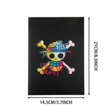 Netflix 1本官方授权的《海贼王》笔记本，封面印有蒙奇·D·路飞草帽海贼团的日记本，可用于写作、书写，是生日和节日的收藏礼物。 - 彩色 - 查看 6