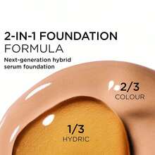 Clarins 雙效精華粉底液 2合1 混合粉底 #L4C (淺色調，強度 4，冷底色) 30ml/1 Oz | 亮澤緞面妝效 | 中至高遮瑕 | 保持肌膚水潤舒適 | 減少細紋與皺紋外觀 - L4C - 查看 5