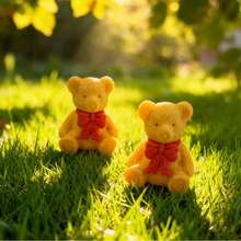 Cute Small Teddy Bear Decor, Desktop Ornament, Mini Dollhouse Decoration, Room Beautification, Party Favors, Gifts For Teens - Multicolor - View 7