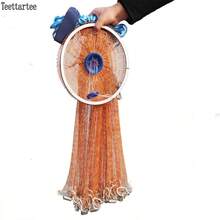 Teettartee Lưới đánh cá bằng nhôm đúc kiểu Mỹ, thích hợp cho cả đánh bắt cá nước mặn và nước ngọt. - Nhiều màu - Xem 13