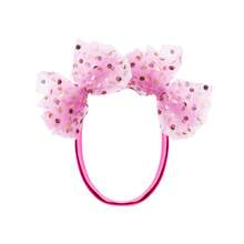 1pc Summer Polka Dot Mesh Large Dog Headband, Decorative Hair Band, Elastic Design Won't Choke, Suitable For Dog Outfits At Weddings, Birthdays, And Spring/Summer Photo Shoots - Multicolor - View 12